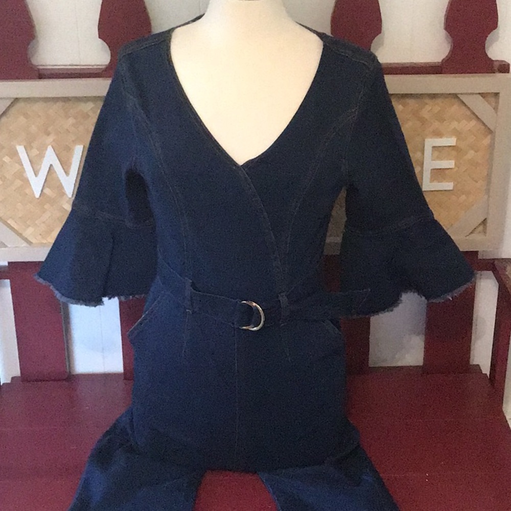 Massy denim jumpsuit